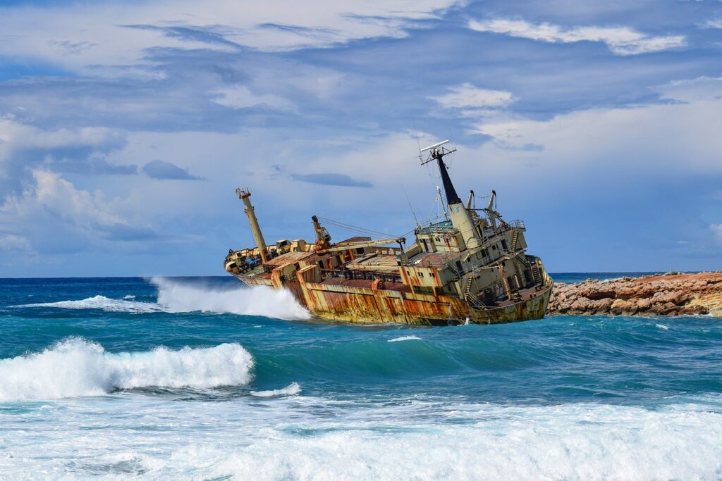 Cyprus, Bayswater, shipwreck